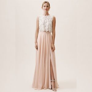 BHLDN by Anthropologie Chateau Skirt. Worn once for engagement photos.